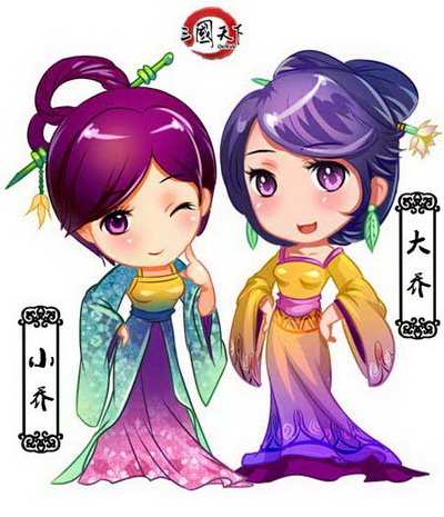 网易《三国天下》q版人物造型设计图外泄